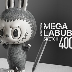 Pop Mart MEGA LABUBU Sketch 400% - JP