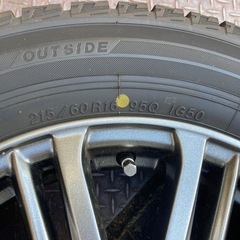 スタッドレスタイヤ215/60r16