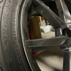 NDロードスターRF 純正ホイール2本　タイヤ付き　美品　