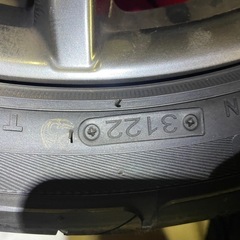 NDロードスターRF 純正ホイール2本　タイヤ付き　美品　