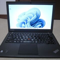 【受け渡し予定者が決まりました】Lenovo ThinkPad X240  i7 8GB 画面解像度Full HD Windows11 Proアップグレード済 受け渡し予定者が決まりました】Lenovo ThinkPad X240 i7 8GB 画面