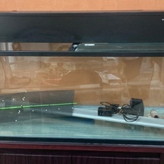 120センチ水槽　上部フィルター　LED セット