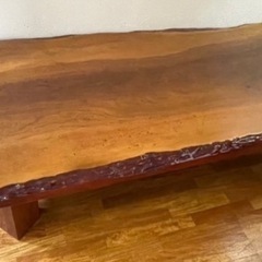 １枚板　アサメラ材（チーク材に近い） 1枚板アサメラ（チーク材に近い）