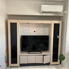 交渉可】高級感抜群 購入価格30万 壁掛け風テレビ台
