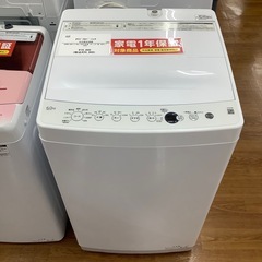 オリジナルベーシック　2022年製　全自動洗濯機　6.0kg 【トレファク川越店】　