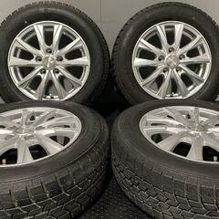タイヤ走行短め【GOODYEAR ICENAVI6 195/65R15】スタッドレス【Weds 