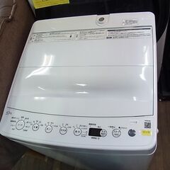 分解清掃済！　2024年製　Haier　ハイアール　全自動電気洗濯機　4.5kg　BW-45A　白　ホワイト　ステンレス槽　電気　洗濯