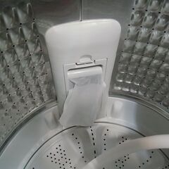 分解清掃済！　2024年製　Haier　ハイアール　全自動電気洗濯機　4.5kg　BW-45A　白　ホワイト　ステンレス槽　電気　洗濯