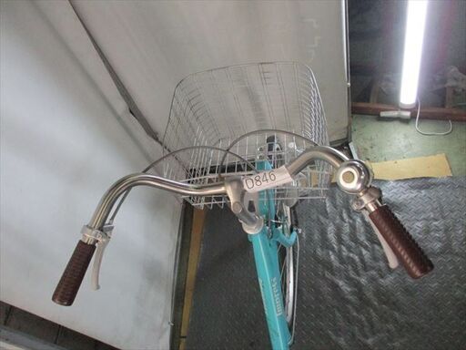 D846 ☆限定特価☆ 中古自転車 【 26インチ ターコイズ 】 ピンク