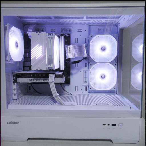 自作デスクトップパソコン Ryzen 5 1400 メモリ8GB GTX760 SSD M.2