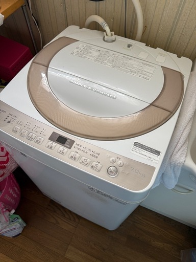シャープ 洗濯機 7kg