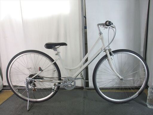 Ｄ852　★12800円★整備済み 中古子供自転車 【24インチ 　白】 D852 ☆12800円☆整備済み 中古子供自転車 【24インチ 白】