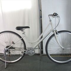 D536　★限定特価★ 中古自転車シティ 【ポリゴン　27インチ　　グレイ　6段　LEDオートライト 】 D536 ☆限定特価☆ 中古自転車シティ 【ポリゴン 27インチ グレイ 6段