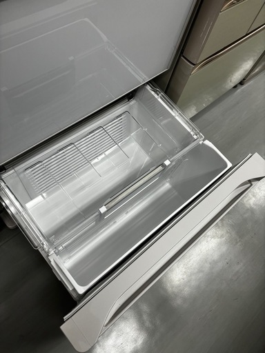 HITACHI 5ドア 冷蔵庫 629 HITACHI 大型冷蔵庫 415L 自動製氷 半年保証