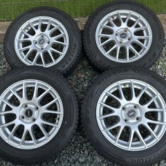 175/65R15ブリヂストンアルミホイールセットスタッドレス 冬用タイヤ