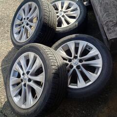 20アルファード純正　18インチ　アルミ　タイヤ付き　235/50/18