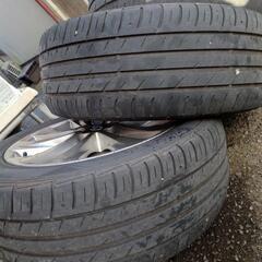 20アルファード純正　18インチ　アルミ　タイヤ付き　235/50/18