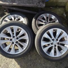 20アルファード純正　18インチ　アルミ　タイヤ付き　235/50/18