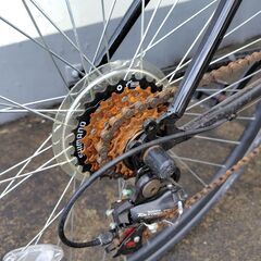 ★21TECHNOLOGY ロードバイク 700c ブラック★シマノ製14段変速 21テクノロジー 自転車★