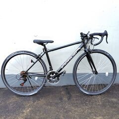 ★21TECHNOLOGY ロードバイク 700c ブラック★シマノ製14段変速 21テクノロジー 自転車★