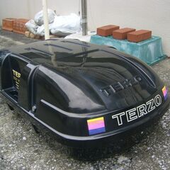 購入者決定】ルーフボックス Terzo 半年使用 SUP アウトドア 鍵2本