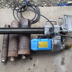 SHIBUYAのコンクリート穴明け器