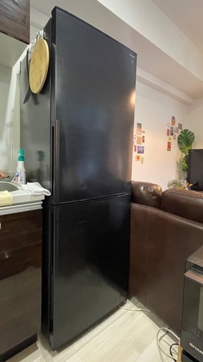 シャープ2ドア 冷蔵庫 シャープ SHARP 冷蔵庫 冷凍庫 2ドア ブラック