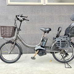 大阪府　子供乗せ　2人　ブリヂストン　電動アシスト自転車　バッテリー8.7ah 大阪府 子供乗せ BIKKE ブリヂストン 電動自転車 バッテリー8.7ah