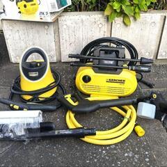 KARCHER 高圧洗浄機＆スチームクリーナーのセット