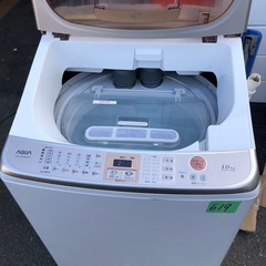 NO 619 ?福岡市内配送設置無料✨? AQW-TW1000E-WX 縦型