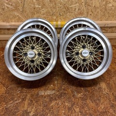 希少当時物★ENKEIメッシュ ★13x6J+15★100/4穴★旧車 軽サイズ