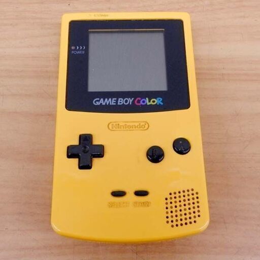 Nintendo GAME BOY COLOR 任天堂 ゲームボーイカラー イエロー