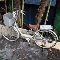 ヤマハ電動自転車。充電ケーブルは有りません。ジャンク扱い。取りに来て頂く方のみ。発送は不可能です。