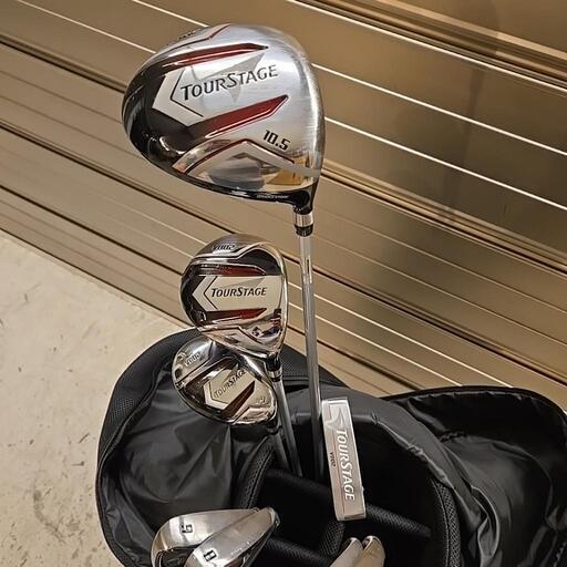 1度使用のみ 美品 BRIDGESTONE TOURSTAGE V002 メンズクラブセット 11