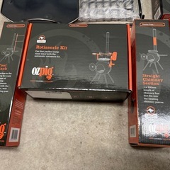 【未使用品】Ozpig オージーピッグ 薪ストーブ　ファイヤーサイドエディション78000 ストーブ 新火クッキング アウトドア GREAT Cooking OUTDOORS