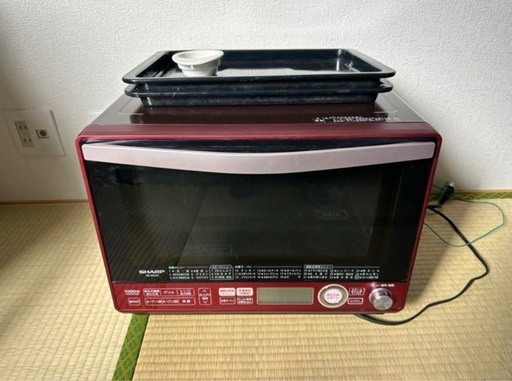 オーブンレンジ シャープ RE-SS10C電子レンジ 31L SHARP RE-SS10C-R