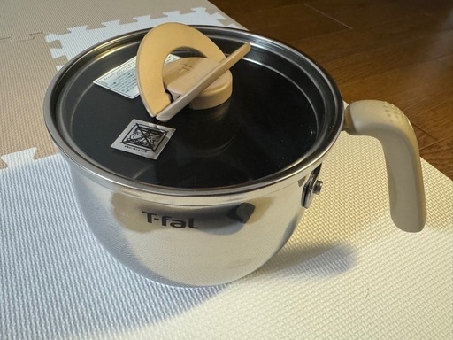 【未使用、早い者勝ち】オプティスペースIH ステンレス マルチポット ラテ 16cm