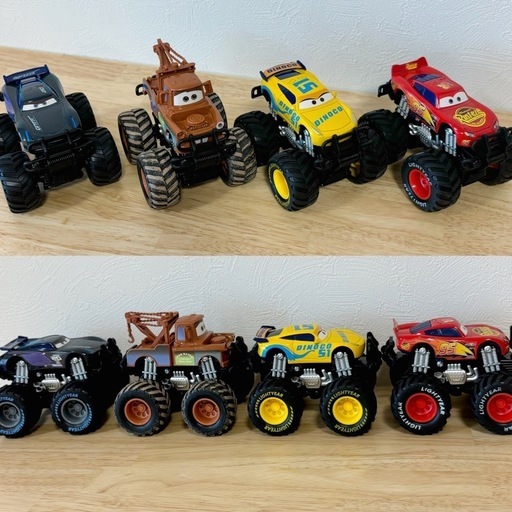 新品】カーズ モンスター トラック 4台セット カーズ モンスター