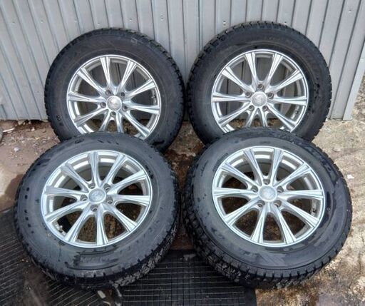 中古】ホイール タイヤセット ダイハツ タント ミライース等 14×4.5J 