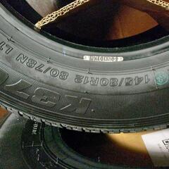 【限定1セット】新品4本 ブリジストン　K370 サマータイヤ　145/80/12 80/78N LT【145/R12 6PR】の新規格