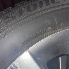 スタッドレスタイヤ　16インチ　205/65R16　トヨタ　純正　アルミホイール　冬タイヤ　ブリヂストン　ＶＲＸ　中古