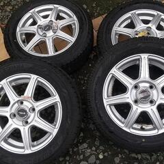 【値下】スタッドレス、ホイルつき 165/65R14 4本セット