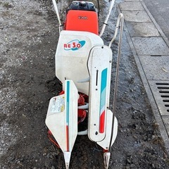 クボタ バインダー　RE30動力刈取機 一条　歩行 結束 刈取　稲刈　簡易始動動画あり 