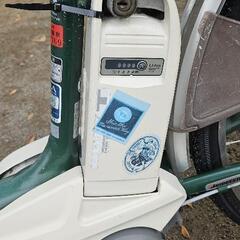 ■直接引き取り限定■ ブリジストン 電動アシスト子乗せ自転車 後ろ大型カゴ付き 