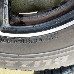 215/60R16X 4本