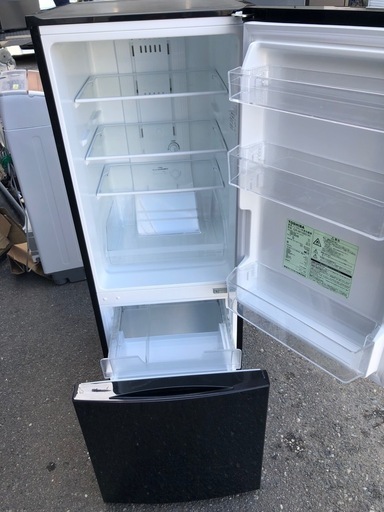 福岡市内配送設置無料 GR-M15BS-K 冷蔵庫 BSシリーズ ピュアブラック