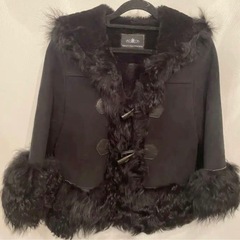 ⭐︎美品⭐︎グレースコンチネンタル　ムートン ジャケットラム革