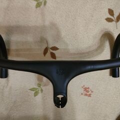 TNI SWORD ステム一体型ハンドル 超軽量 エアロハンドル 80mm ✕ 400mm 使用少 ロードバイク ハンドル
