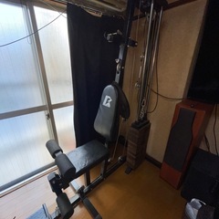 ファイティングロードホームジム100 （改） トレーニングベンチ ホームジム コンパクト インクラインベンチ