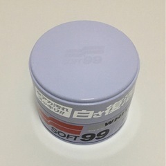 (ジャンク)使掛けのSOFT99艶出し半練りワックス